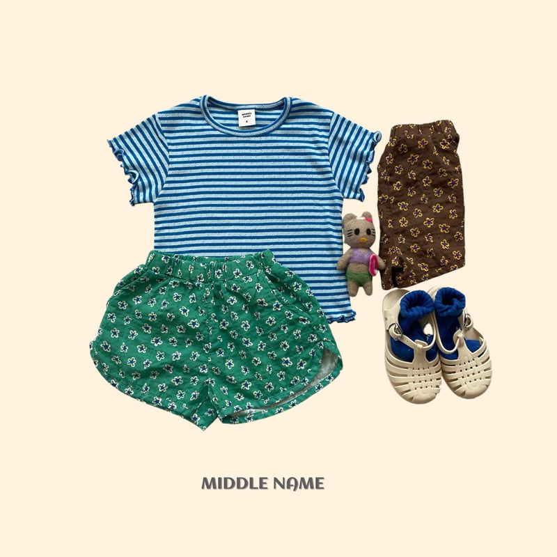 Middle Name - Korean Children Fashion - #magicofchildhood - Vintage Flower Print Pants - 5