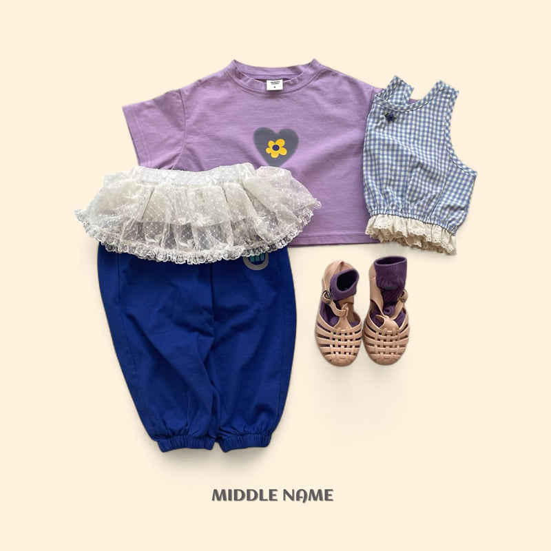 Middle Name - Korean Children Fashion - #littlefashionista - Ribbon Layered Skirt - 4