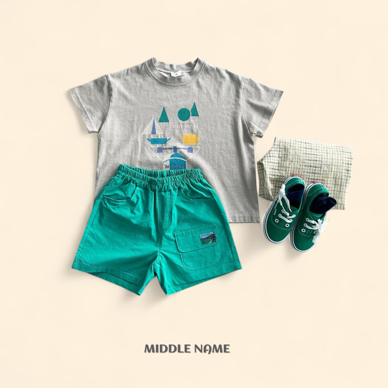 Middle Name - Korean Children Fashion - #minifashionista - Beach Pocket Pants - 8