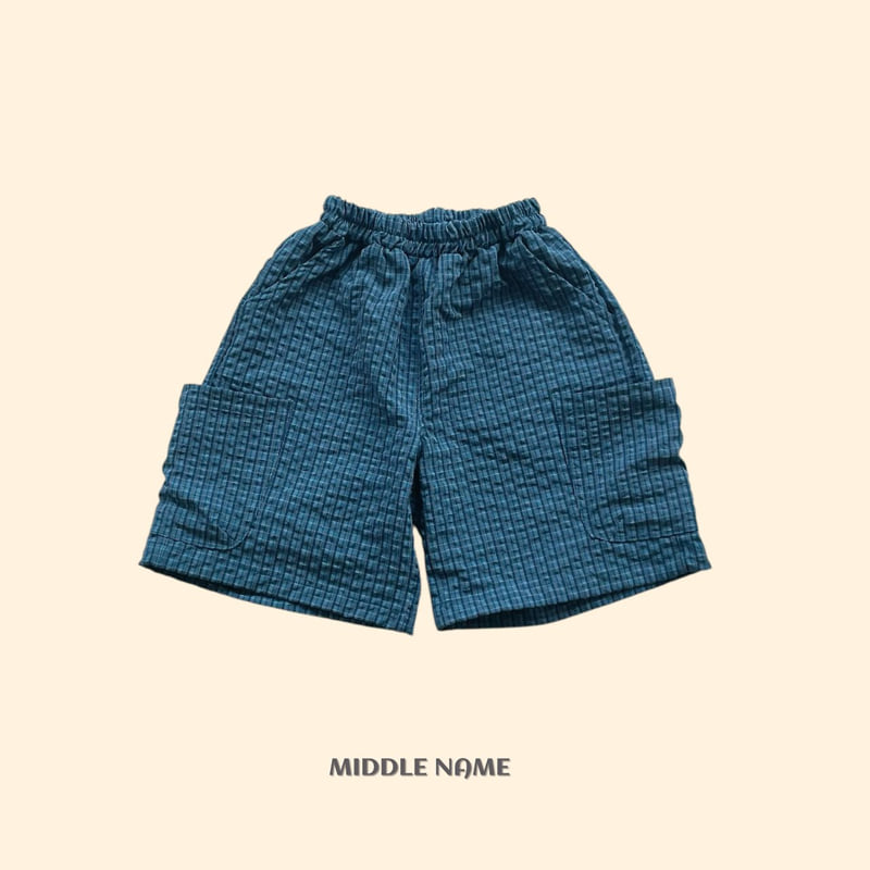 Middle Name - Korean Children Fashion - #minifashionista - Emboss Check Pocket Pants - 4