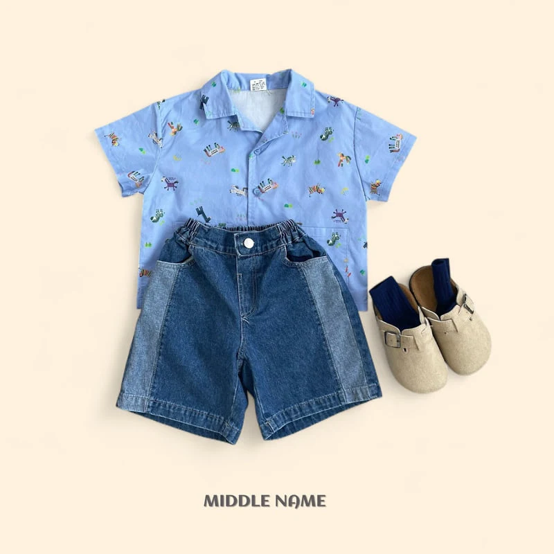 Middle Name - Korean Children Fashion - #prettylittlegirls - Summer Print Shirt - 12