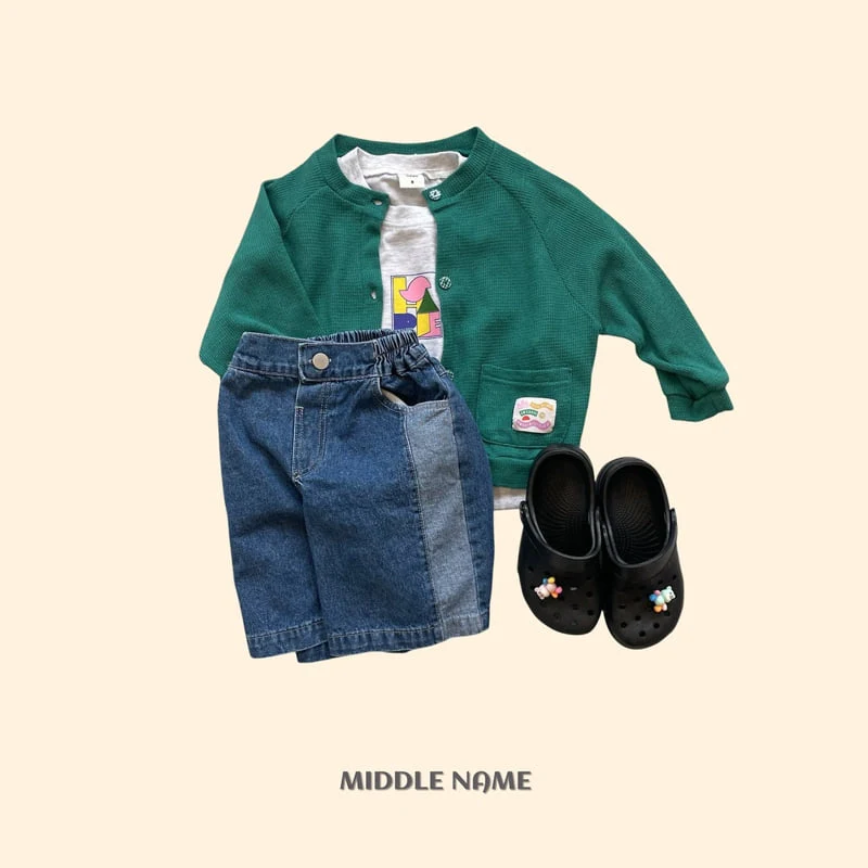 Middle Name - Korean Children Fashion - #minifashionista - Summer Patch Cardigan - 4