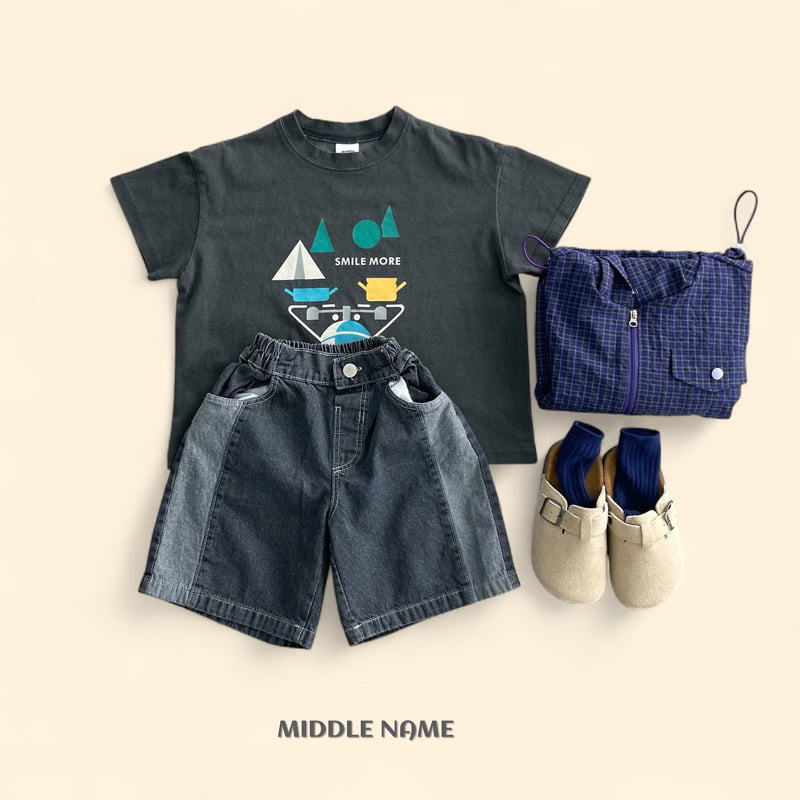 Middle Name - Korean Children Fashion - #prettylittlegirls - Color Block Denim Pants - 11