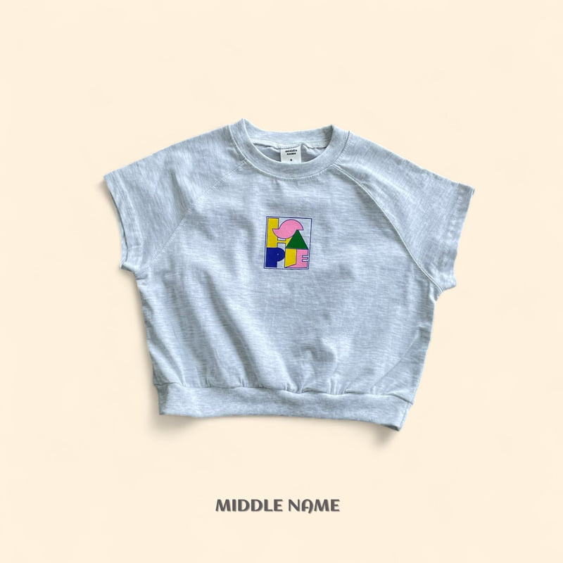 Middle Name - Korean Children Fashion - #prettylittlegirls - Graphic Short Sleeve Sweatshirt - 3