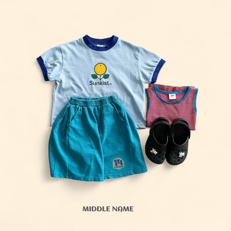 Middle Name - Korean Children Fashion - #stylishchildhood - Sun Kissed Sleeveless - 12