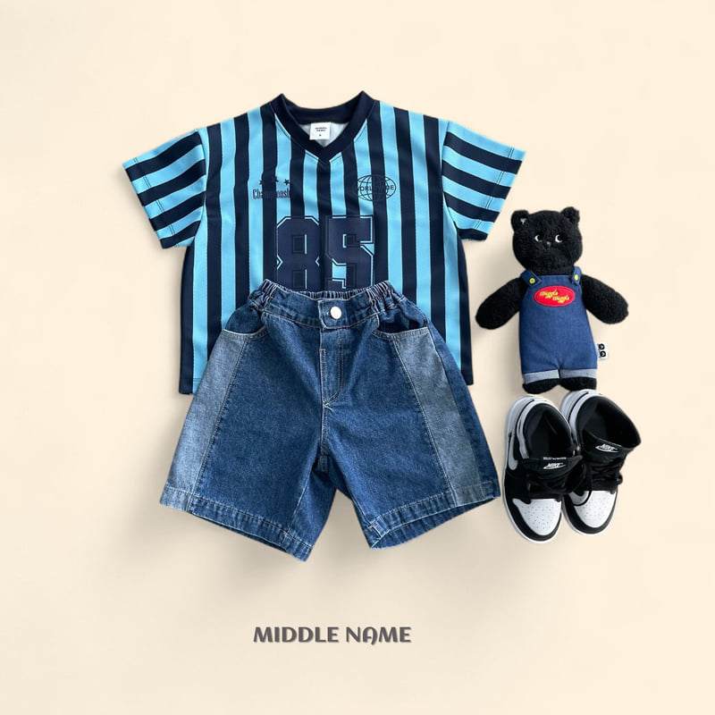Middle Name - Korean Children Fashion - #stylishchildhood - Mesh Soccer Tee - 11