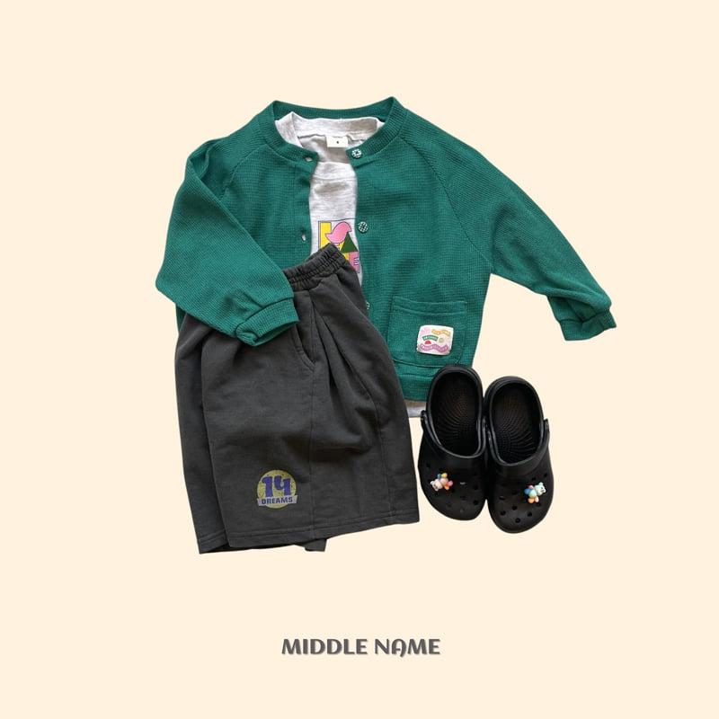 Middle Name - Korean Children Fashion - #stylishchildhood - Summer Patch Cardigan - 7