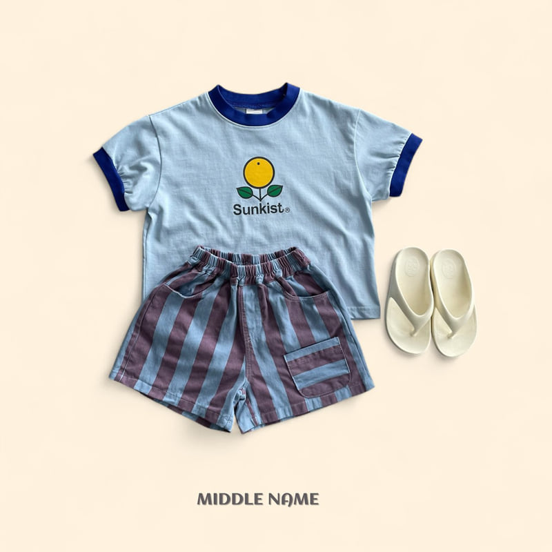 Middle Name - Korean Children Fashion - #todddlerfashion - Front Pocket Stripe Pants - 8