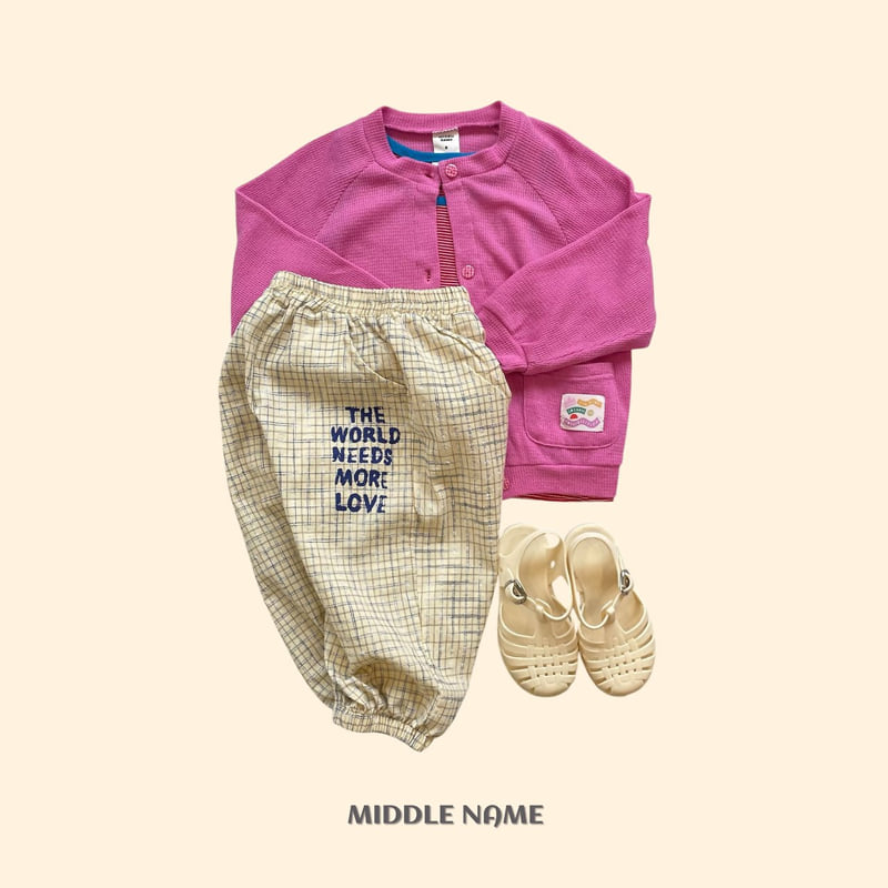 Middle Name - Korean Children Fashion - #todddlerfashion - Summer Patch Cardigan - 5