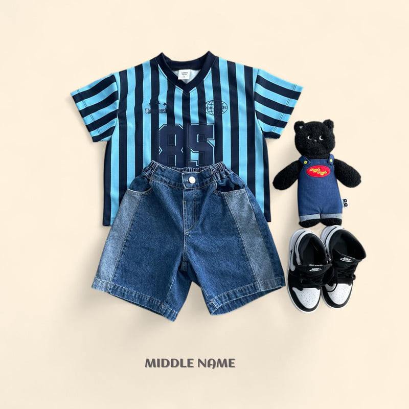 Middle Name - Korean Children Fashion - #toddlerclothing - Mesh Soccer Tee - 10