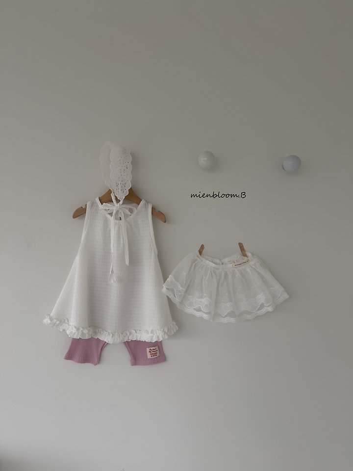 Mienbloom B - Korean Baby Fashion - #babyboutique - Bebe Solid Ribbed Pants - 11
