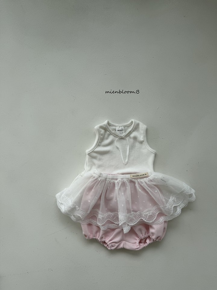 Mienbloom B - Korean Baby Fashion - #onlinebabyshop - Bebe Lua Ribbon Tee - 4