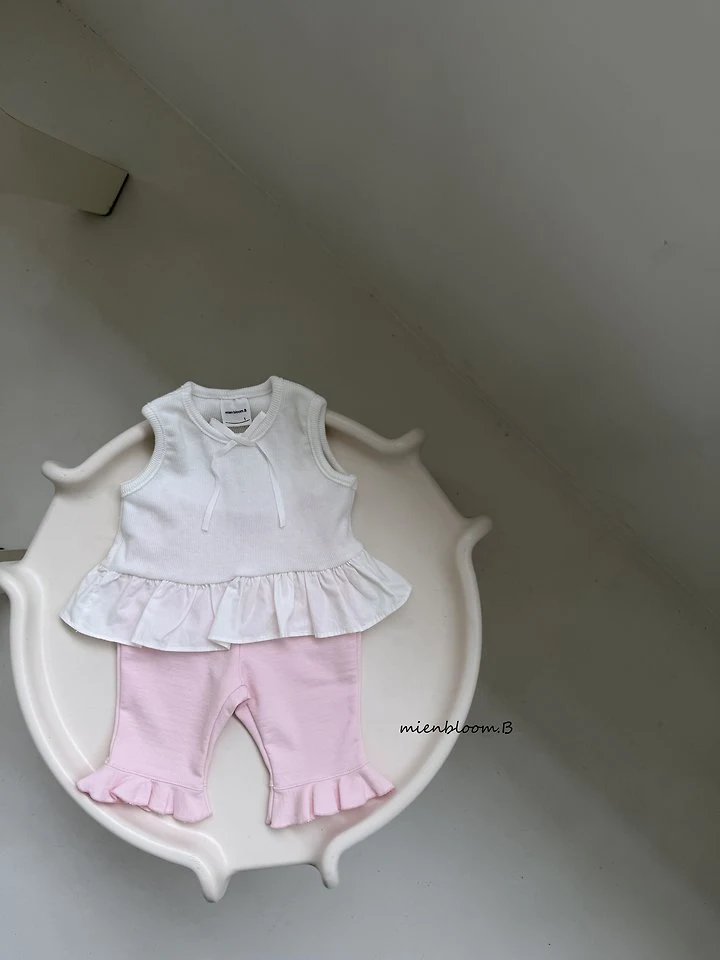 Mienbloom B - Korean Baby Fashion - #babyboutique - Bebe Lua Ribbon Tee - 5