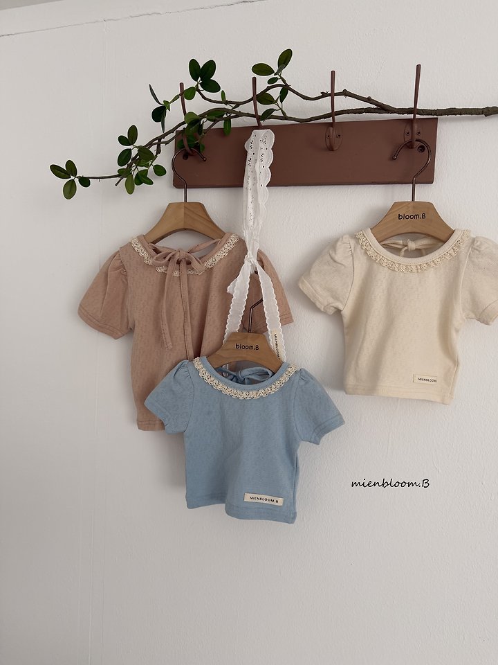 Mienbloom B - Korean Baby Fashion - #babyboutique - Bebe Rosy Tee