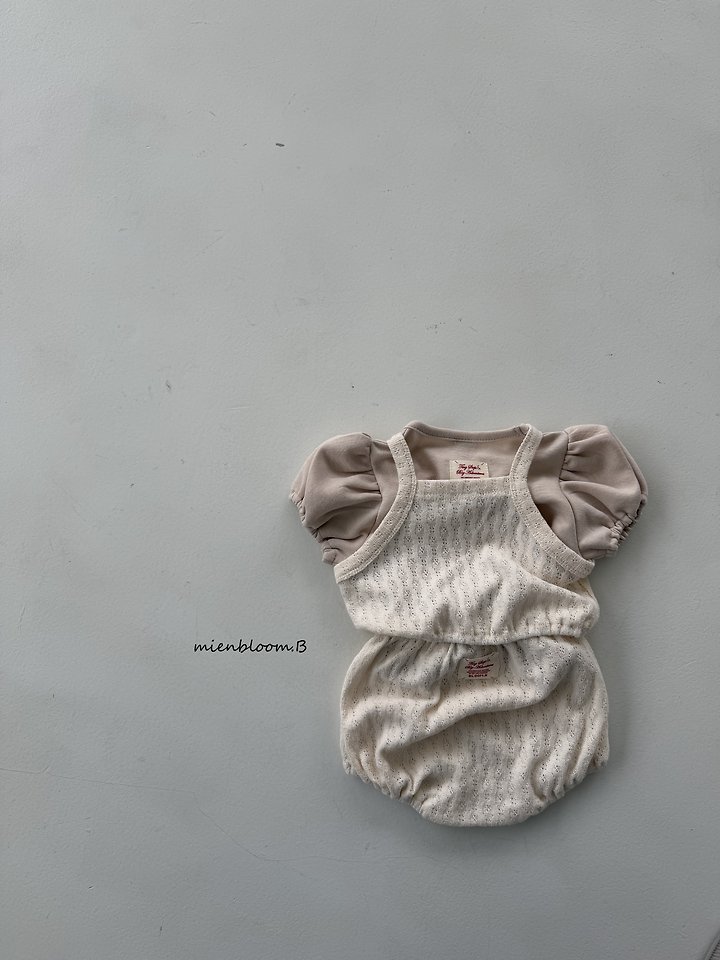 Mienbloom B - Korean Baby Fashion - #babyboutique - Bebe Party Bear Tee - 10