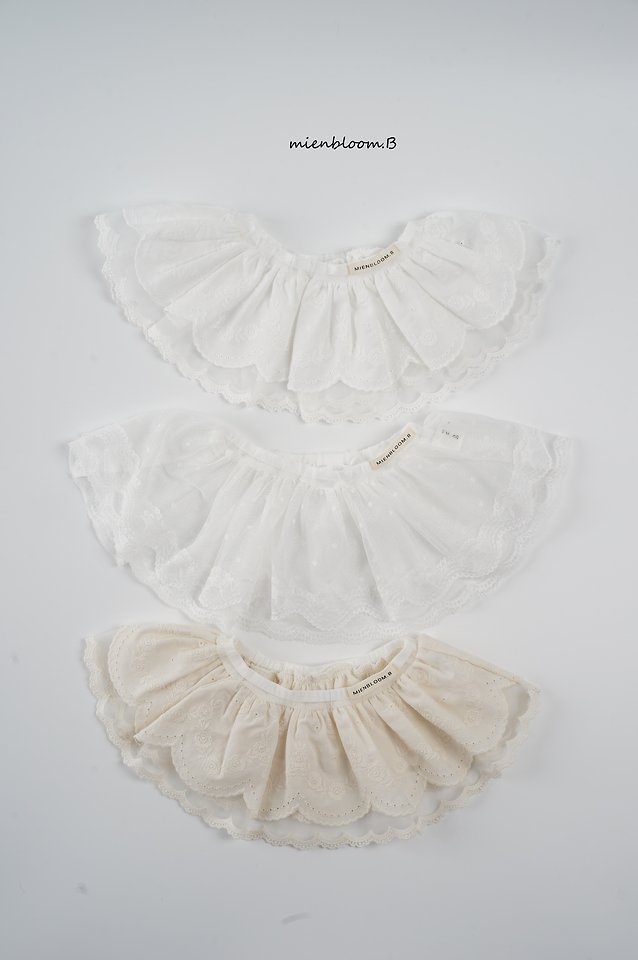 Mienbloom B - Korean Baby Fashion - #babyboutiqueclothing - Bebe Scallop Mesh Skirt - 11