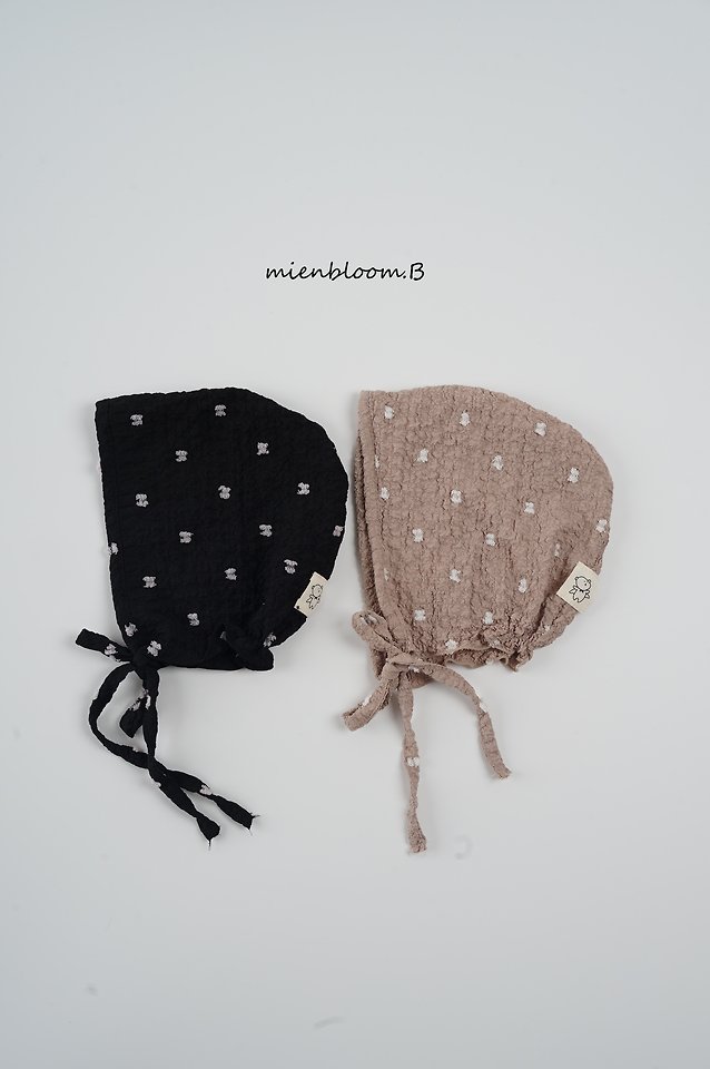 Mienbloom B - Korean Baby Fashion - #babyclothing - Bebe Chubby Bonnet