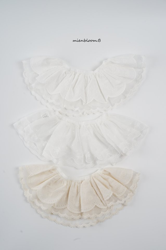 Mienbloom B - Korean Baby Fashion - #babyclothing - Bebe Scallop Mesh Skirt - 12