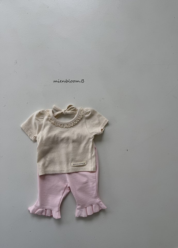 Mienbloom B - Korean Baby Fashion - #babyclothing - Bebe Flare Pants - 9
