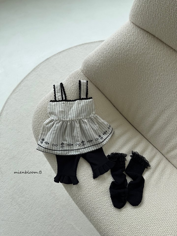 Mienbloom B - Korean Baby Fashion - #babyclothing - Bebe Lauren One-piece - 9