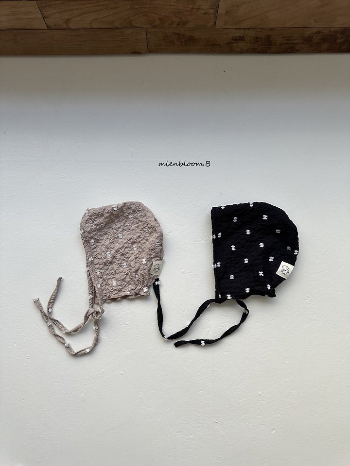 Mienbloom B - Korean Baby Fashion - #babyfashion - Bebe Chubby Bonnet - 2
