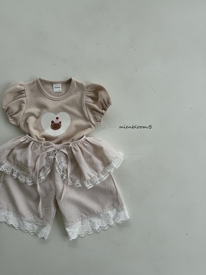 Mienbloom B - Korean Baby Fashion - #babyfashion - Bebe Pure Check Pants - 9