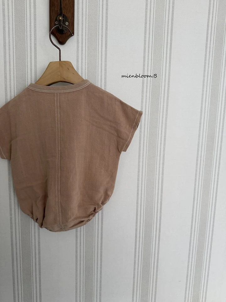 Mienbloom B - Korean Baby Fashion - #babyfashion - Bebe Ellie Linen Suit - 9