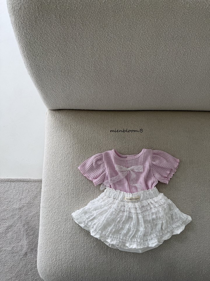 Mienbloom B - Korean Baby Fashion - #babyfever - Bebe Tencel Bloomer - 3