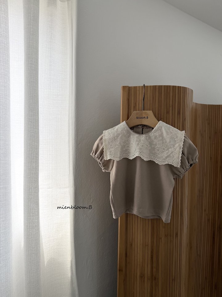 Mienbloom B - Korean Baby Fashion - #babyfever - Bebe Lace Sailor Tee - 3