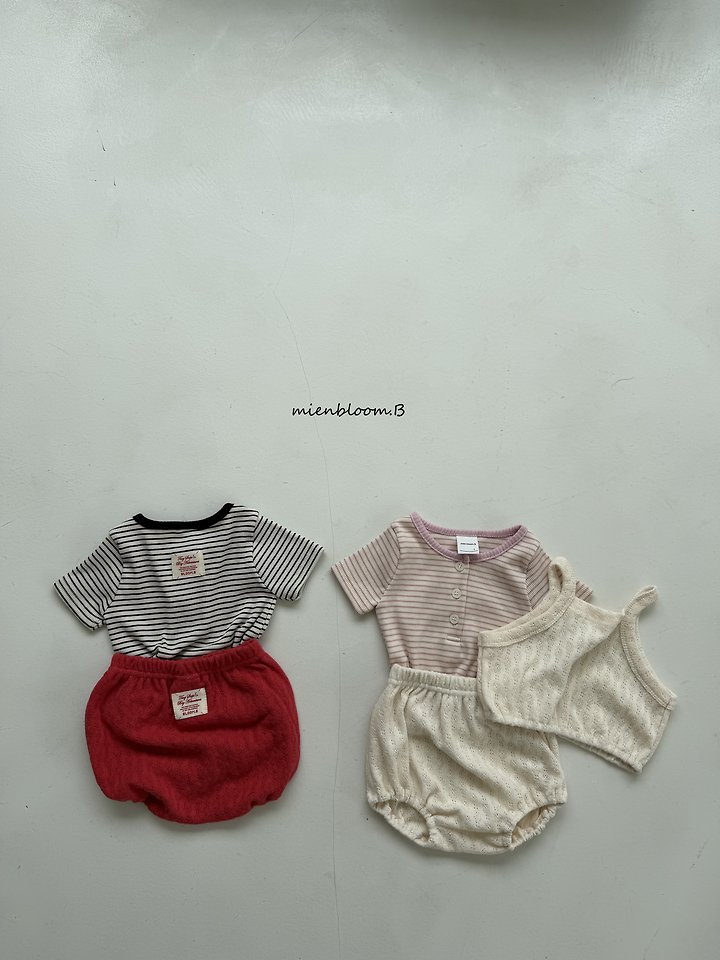 Mienbloom B - Korean Baby Fashion - #babyfashion - Bebe Leaf Knit Bloomer - 4