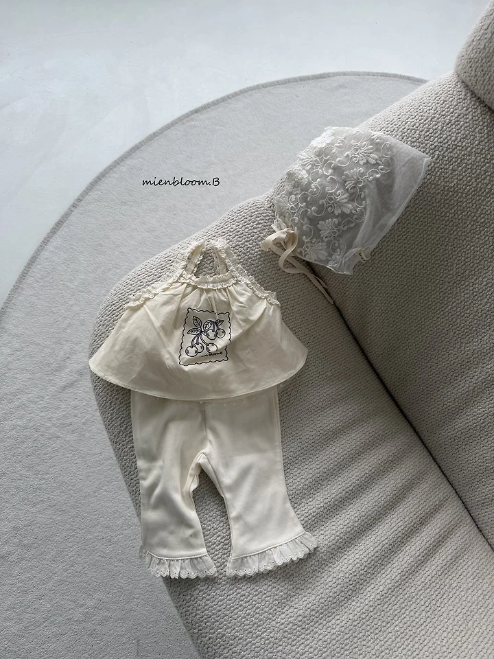 Mienbloom B - Korean Baby Fashion - #babygirlfashion - Bebe Modal Lace Bootcut - 10
