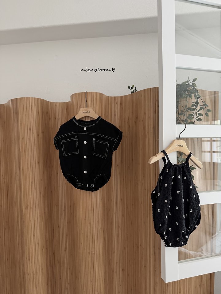 Mienbloom B - Korean Baby Fashion - #babylifestyle - Bebe Ellie Linen Suit - 12