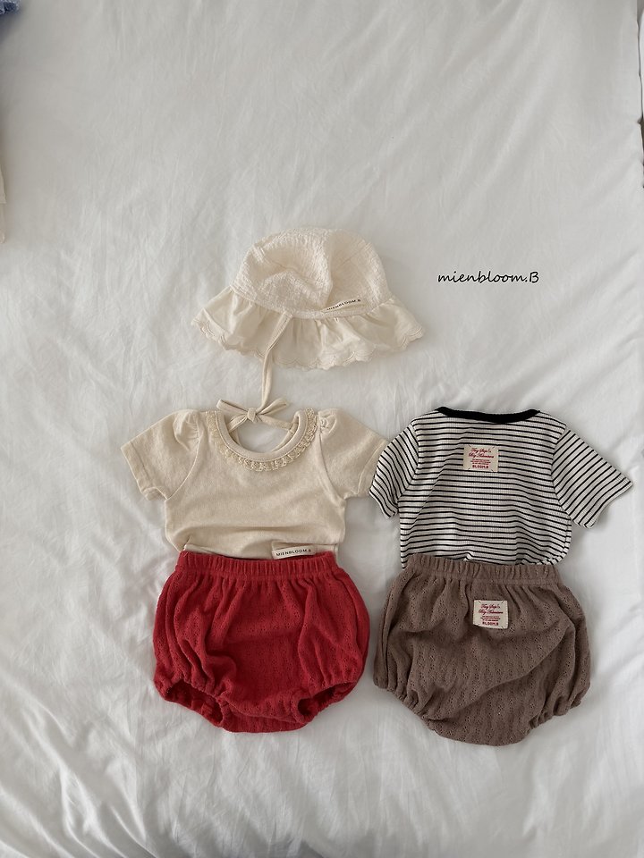 Mienbloom B - Korean Baby Fashion - #babyoninstagram - Bebe Joy Bucket Hat - 9