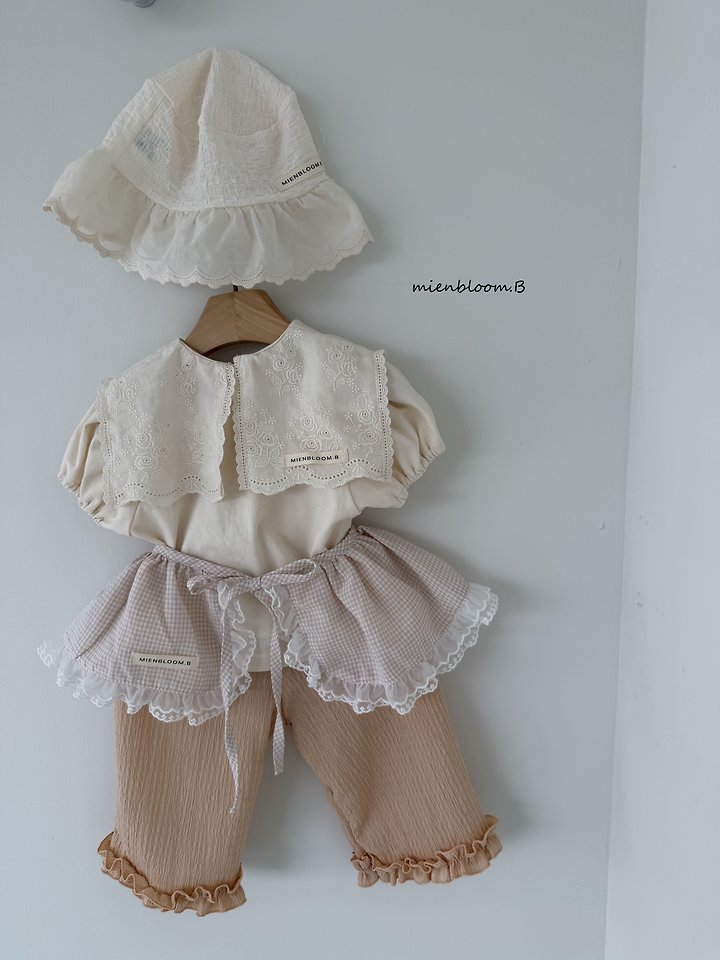 Mienbloom B - Korean Baby Fashion - #babyoninstagram - Bebe Easy Frill Pants - 5