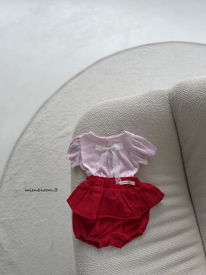 Mienbloom B - Korean Baby Fashion - #babyoninstagram - Bebe Shasha Bloomer - 9
