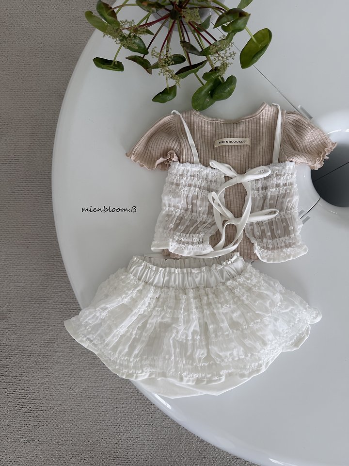Mienbloom B - Korean Baby Fashion - #babyoninstagram - Bebe Tencel Bloomer - 6