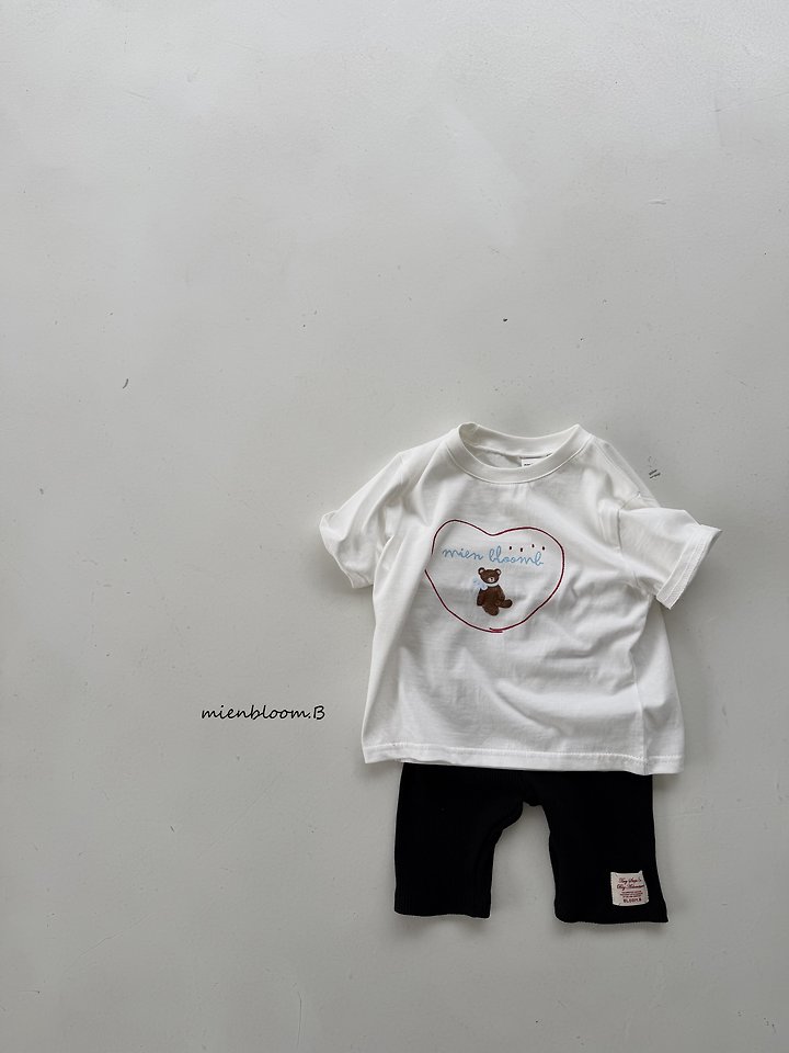 Mienbloom B - Korean Baby Fashion - #babyoninstagram - Bebe Solid Ribbed Pants - 3
