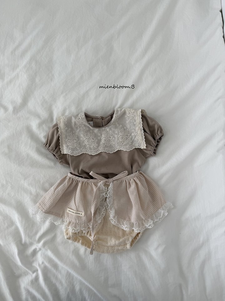 Mienbloom B - Korean Baby Fashion - #babyoninstagram - Bebe Leaf Knit Bloomer - 7