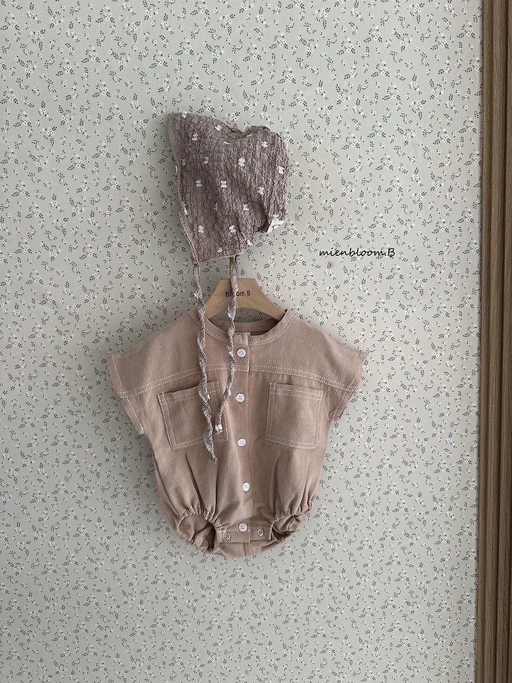 Mienbloom B - Korean Baby Fashion - #babyootd - Bebe Chubby Bonnet - 7