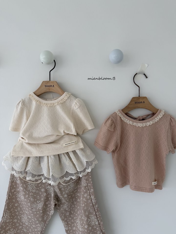 Mienbloom B - Korean Baby Fashion - #babyootd - Bebe Rosy Tee - 9