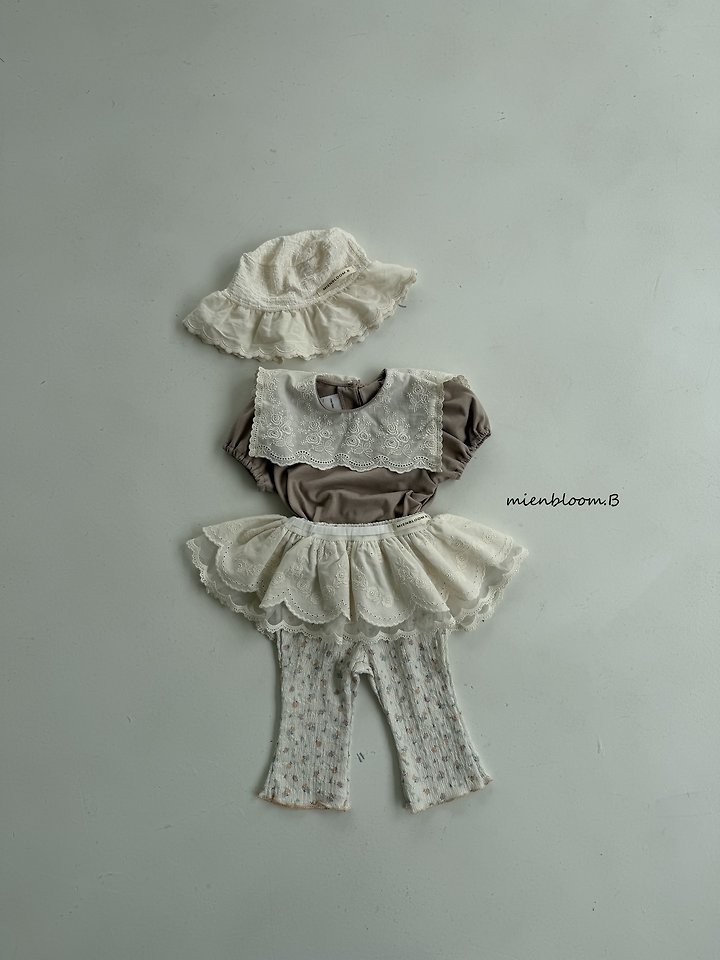 Mienbloom B - Korean Baby Fashion - #babyoutfit - Bebe Joy Bucket Hat - 11