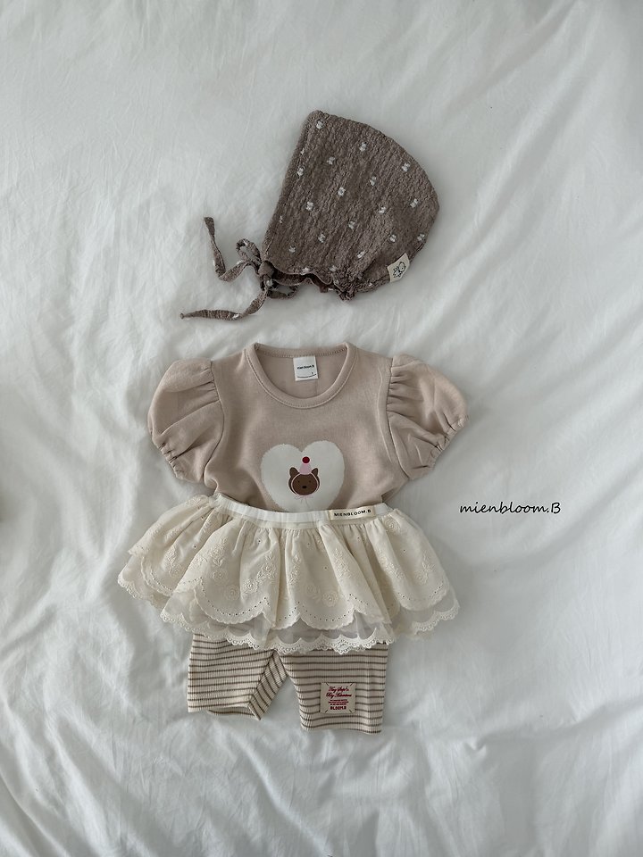Mienbloom B - Korean Baby Fashion - #babyoutfit - Bebe Chubby Bonnet - 8