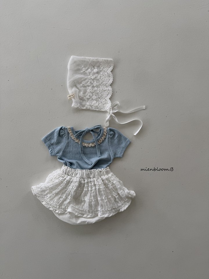 Mienbloom B - Korean Baby Fashion - #babyoutfit - Bebe Tencel Bloomer - 8