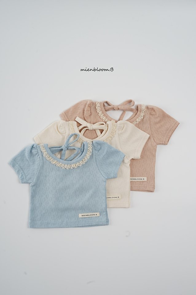 Mienbloom B - Korean Baby Fashion - #babyoutfit - Bebe Rosy Tee - 10