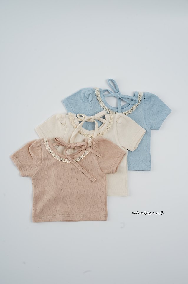 Mienbloom B - Korean Baby Fashion - #babyoutfit - Bebe Rosy Tee - 11