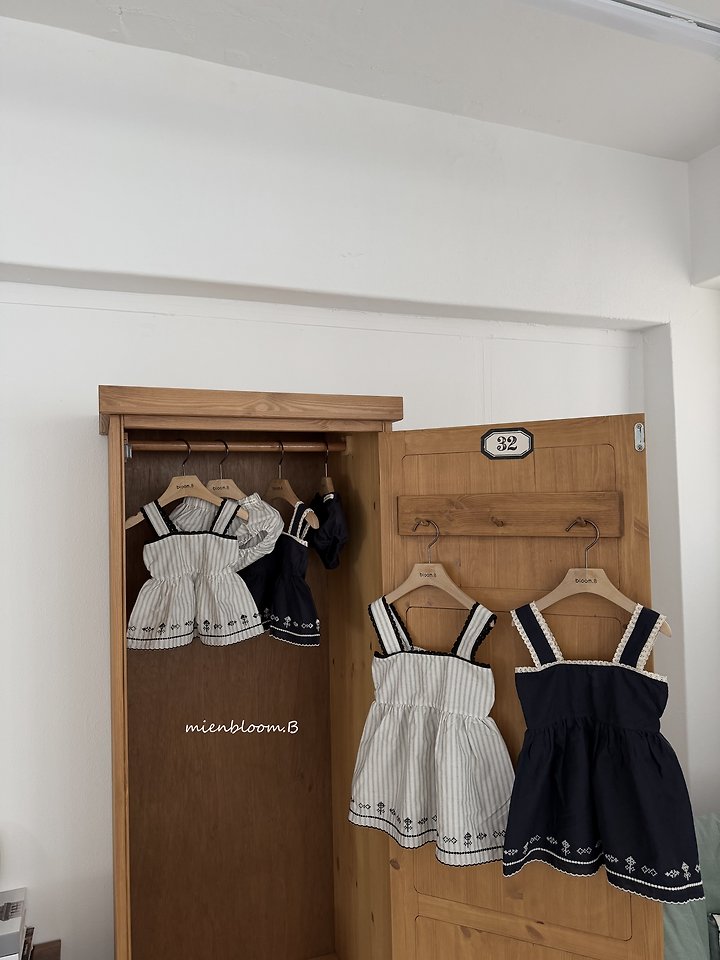 Mienbloom B - Korean Baby Fashion - #babyoutfit - Bebe Lauren One-piece - 2