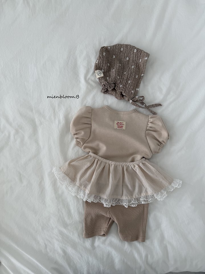 Mienbloom B - Korean Baby Fashion - #babywear - Bebe Chubby Bonnet - 10