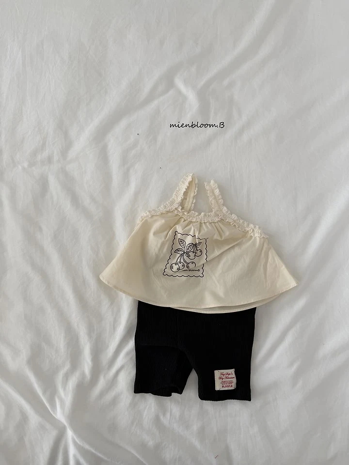 Mienbloom B - Korean Baby Fashion - #onlinebabyboutique - Bebe Cherry Lace Blouse - 12