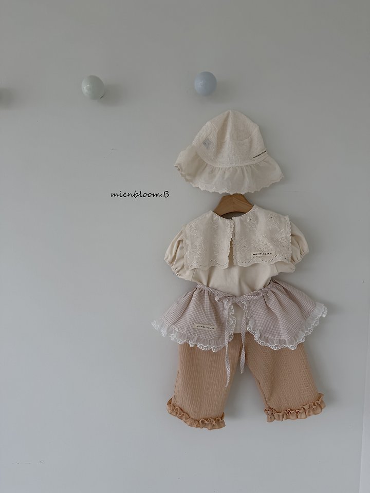 Mienbloom B - Korean Baby Fashion - #onlinebabyboutique - Bebe Lace Sailor Tee - 11