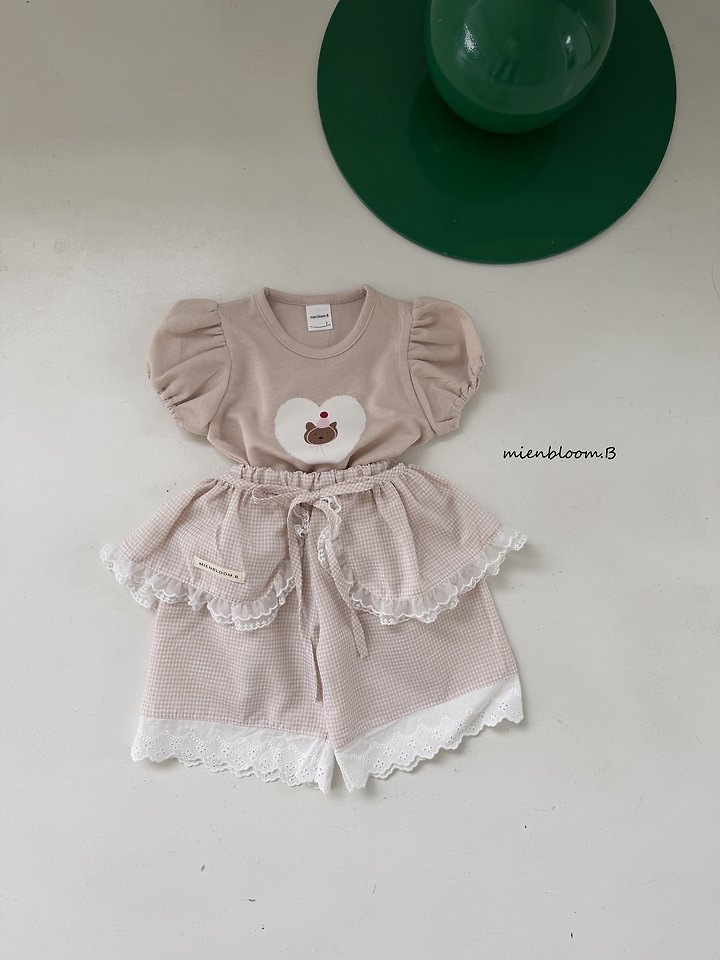 Mienbloom B - Korean Baby Fashion - #onlinebabyboutique - Bebe Party Bear Tee - 7